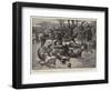 A Novel Entertainment an Obstacle Race on the Ice at Hamburg-Gordon Frederick Browne-Framed Giclee Print