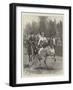 A Novel Event in a Gymkhana at a Hill Station in India, a Ladies' Egg and Spoon Race-John Charlton-Framed Giclee Print