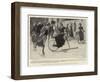 A Novel Machine, Cycles Adapted for Riding on the Ice-Frank Craig-Framed Giclee Print