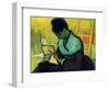 A Novel Reader-Vincent van Gogh-Framed Giclee Print