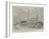 A Novelty in the Naval Manoeuvres, H M S Juno Fitted for Wireless Telegraphy-William T. Maud-Framed Giclee Print