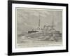 A Novelty in the Naval Manoeuvres, H M S Juno Fitted for Wireless Telegraphy-William T. Maud-Framed Giclee Print