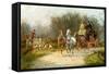 A November Morning-George Wright-Framed Stretched Canvas