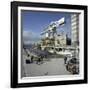 A Nuclear Submarine Berthing at Devonport Docks, Plymouth, Devon, 1980-Michael Walters-Framed Photographic Print