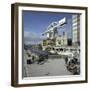 A Nuclear Submarine Berthing at Devonport Docks, Plymouth, Devon, 1980-Michael Walters-Framed Photographic Print