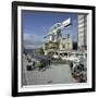 A Nuclear Submarine Berthing at Devonport Docks, Plymouth, Devon, 1980-Michael Walters-Framed Photographic Print