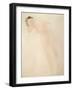 A Nude, 1900-1908-Auguste Rodin-Framed Giclee Print