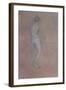 'A Nude Study', c1864, (1904)-James Abbott McNeill Whistler-Framed Giclee Print