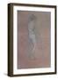 'A Nude Study', c1864, (1904)-James Abbott McNeill Whistler-Framed Giclee Print