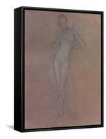 'A Nude Study', c1872, (1904)-James Abbott McNeill Whistler-Framed Stretched Canvas