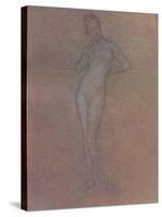 'A Nude Study', c1872, (1904)-James Abbott McNeill Whistler-Stretched Canvas