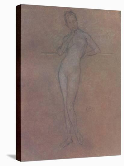 'A Nude Study', c1872, (1904)-James Abbott McNeill Whistler-Stretched Canvas