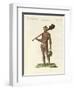 A Nukahiwans with Bat and Calabashes-null-Framed Premium Giclee Print