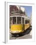 A Number 28 Tram Runs Along the Scenic Route Popular With Tourists in the Alfama District of Lisbon-Stuart Forster-Framed Photographic Print