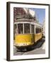 A Number 28 Tram Runs Along the Scenic Route Popular With Tourists in the Alfama District of Lisbon-Stuart Forster-Framed Photographic Print