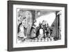 A Number of Women Attend to a Poorly Man, 19th Century-George Cruikshank-Framed Giclee Print