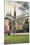 A nun - Notre Dame Cathedral - Paris - France-Philippe Hugonnard-Mounted Photographic Print