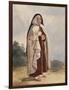 A Nun, with Additions by Princess Maria Annunziata Di Borbone (1843-1871)-Giacinto Gigante-Framed Giclee Print