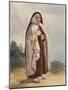 A Nun, with Additions by Princess Maria Annunziata Di Borbone (1843-1871)-Giacinto Gigante-Mounted Giclee Print