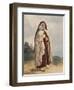 A Nun, with Additions by Princess Maria Annunziata Di Borbone (1843-1871)-Giacinto Gigante-Framed Giclee Print