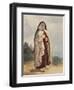 A Nun, with Additions by Princess Maria Annunziata Di Borbone (1843-1871)-Giacinto Gigante-Framed Giclee Print