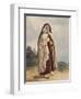 A Nun, with Additions by Princess Maria Annunziata Di Borbone (1843-1871)-Giacinto Gigante-Framed Giclee Print