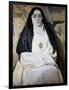 A Nun-Joaquín Sorolla y Bastida-Framed Art Print