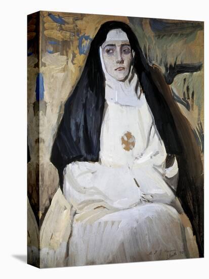 A Nun-Joaquín Sorolla y Bastida-Stretched Canvas