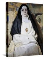 A Nun-Joaquín Sorolla y Bastida-Stretched Canvas