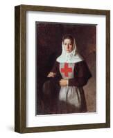 A Nurse, 1886-Nikolai Alexandrovich Yaroshenko-Framed Giclee Print