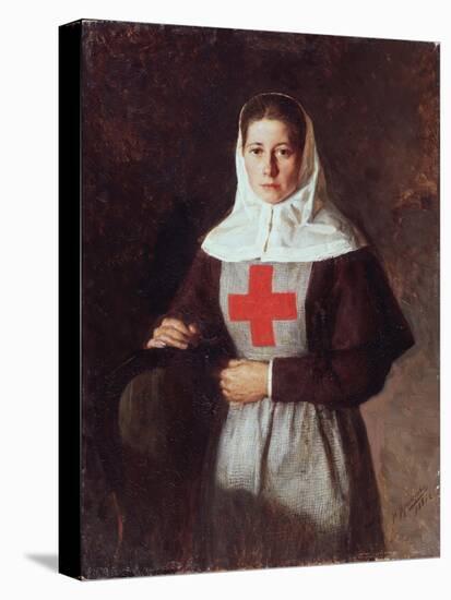 A Nurse, 1886-Nikolai Alexandrovich Yaroshenko-Stretched Canvas