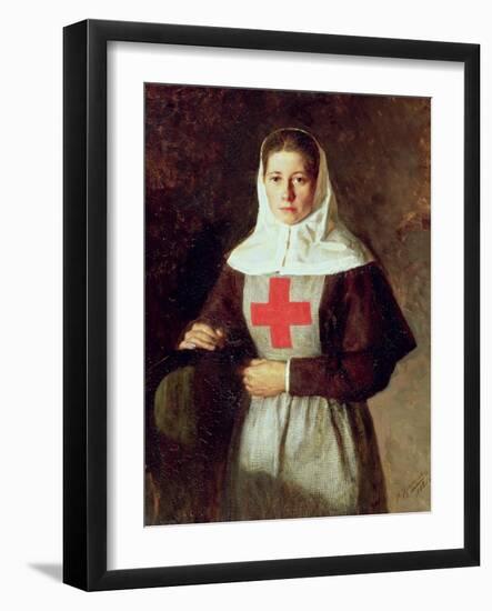 A Nurse, 1886-Nikolai Aleksandrovich Yaroshenko-Framed Giclee Print