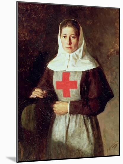 A Nurse, 1886-Nikolai Aleksandrovich Yaroshenko-Mounted Giclee Print