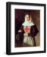 A Nurse, 1886-Nikolai Aleksandrovich Yaroshenko-Framed Giclee Print