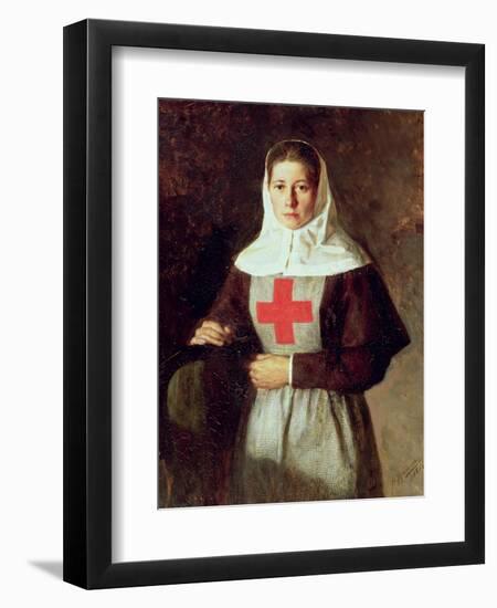 A Nurse, 1886-Nikolai Aleksandrovich Yaroshenko-Framed Giclee Print