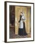 A Nurse with her Charge, 1870-George Goodwin Kilburne-Framed Giclee Print