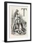 A Nurse Working for the Red Cross Feeding a Wounded Man-null-Framed Giclee Print