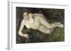 A Nymph by a Stream, 1869-1870-Pierre-Auguste Renoir-Framed Giclee Print