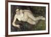 A Nymph by a Stream, 1869-1870-Pierre-Auguste Renoir-Framed Giclee Print