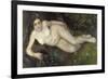 A Nymph by a Stream, 1869-1870-Pierre-Auguste Renoir-Framed Giclee Print