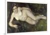 A Nymph by a Stream, 1869-1870-Pierre-Auguste Renoir-Framed Giclee Print