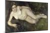 A Nymph by a Stream, 1869-1870-Pierre-Auguste Renoir-Mounted Giclee Print