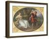 A Nymph Drawing Her Bow on a Youth, 1780-Angelica Kauffmann-Framed Giclee Print