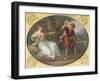 A Nymph Drawing Her Bow on a Youth, 1780-Angelica Kauffmann-Framed Giclee Print
