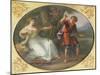 A Nymph Drawing Her Bow on a Youth, 1780-Angelica Kauffmann-Mounted Giclee Print