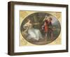 A Nymph Drawing Her Bow on a Youth, 1780-Angelica Kauffmann-Framed Giclee Print