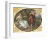 A Nymph Drawing Her Bow on a Youth, 1780-Angelica Kauffmann-Framed Giclee Print