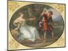 A Nymph Drawing Her Bow on a Youth, 1780-Angelica Kauffmann-Mounted Giclee Print