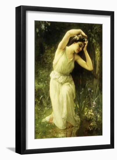 A Nymph in the Forest-Charles Amable Lenoir-Framed Giclee Print