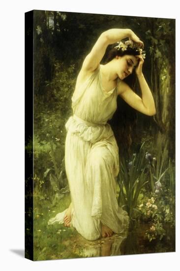 A Nymph in the Forest-Charles Amable Lenoir-Stretched Canvas